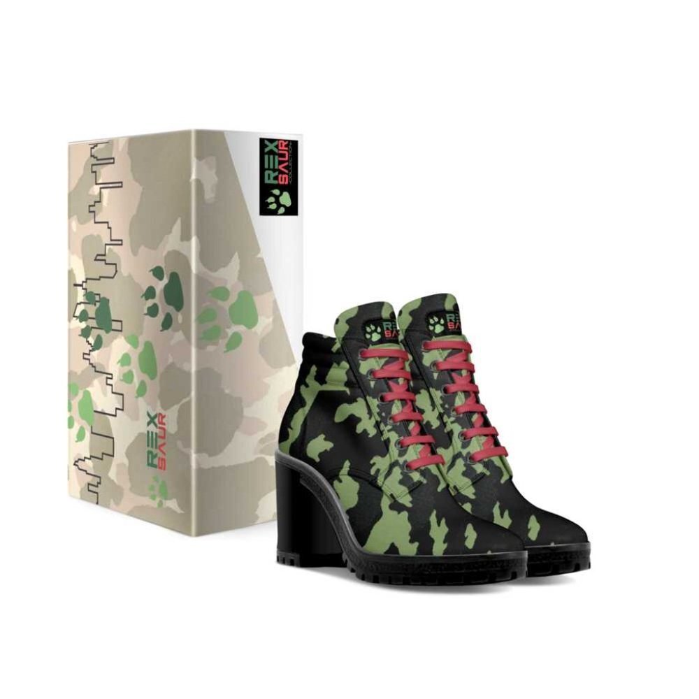 Limited Edition Camo Biker Boot - The  REXsaur